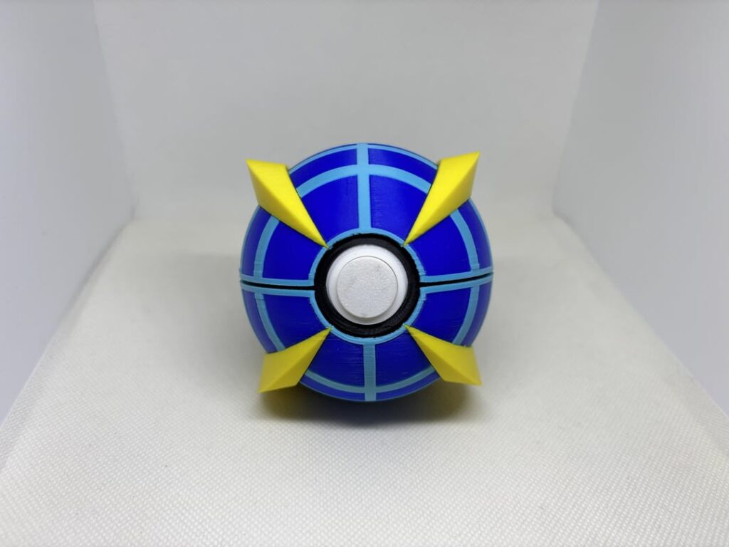 I’ve always wanted a Beast Ball, but they’re pretty rare and/or expensive. So my Xbox buddy 3D printed one and shipped it to me! And even made a Squirtle Squad fidget spinner and Gengar with extending tongue just because.