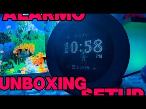 Alarmo Setup full video made by me