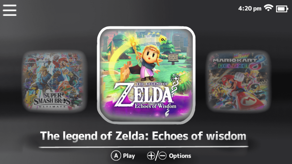 check out my nintendo switch ui