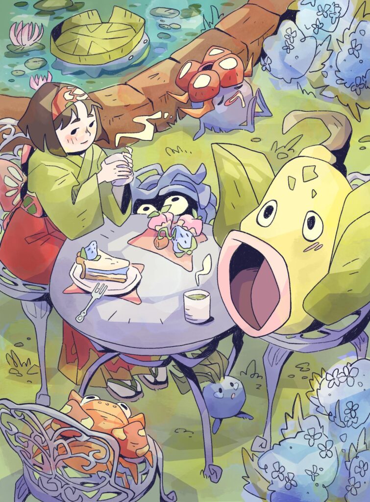 Illustration I did for a fan project!