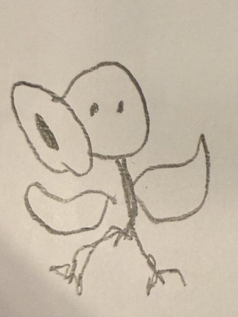 pokemon drawn with my eyes closed but the progressively get worse