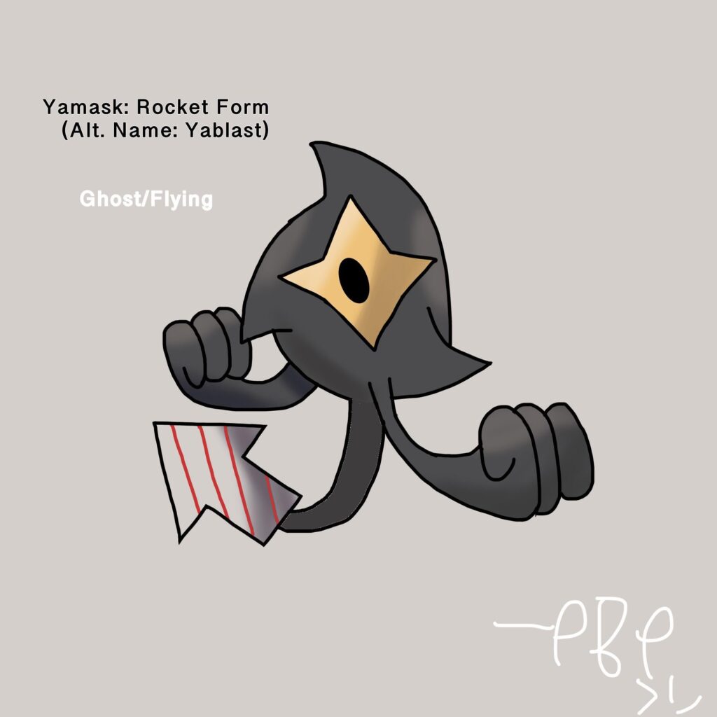 YaBLAST!!! (Aka yamask flying type)