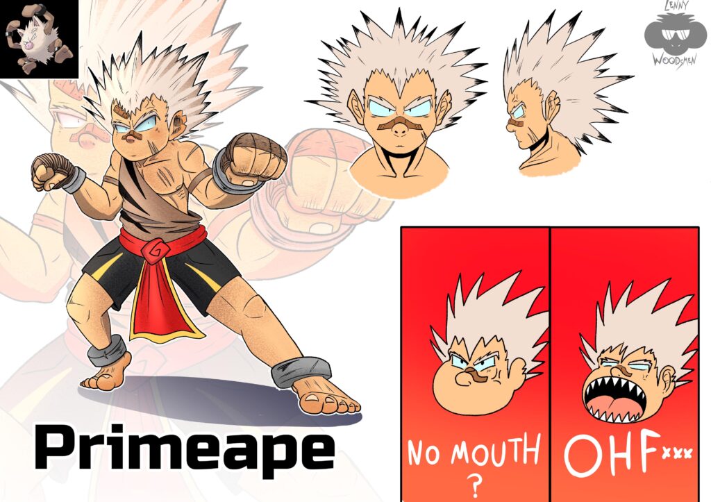 Human primeape (oc)