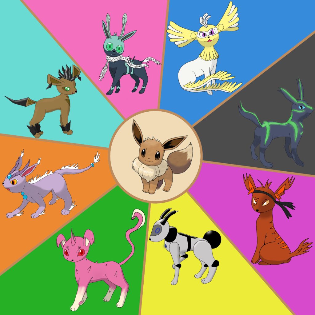 My own take on a new way to do Eeveelutions