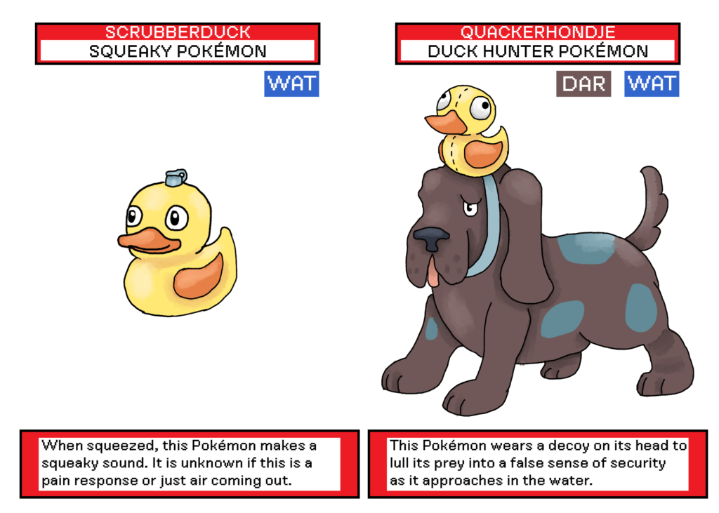 Scrubberduck and Quackerhondje