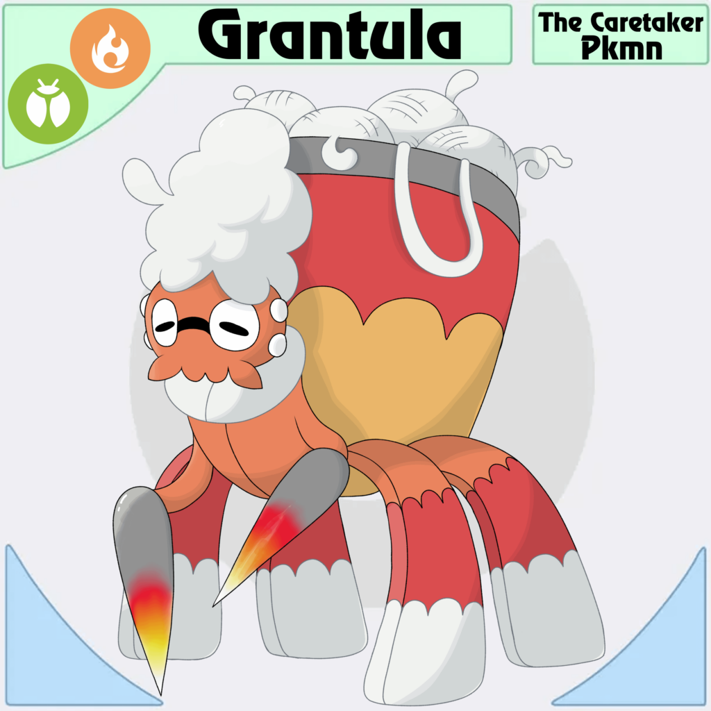 A cross gen evo for tarountula in my arkadia region project!