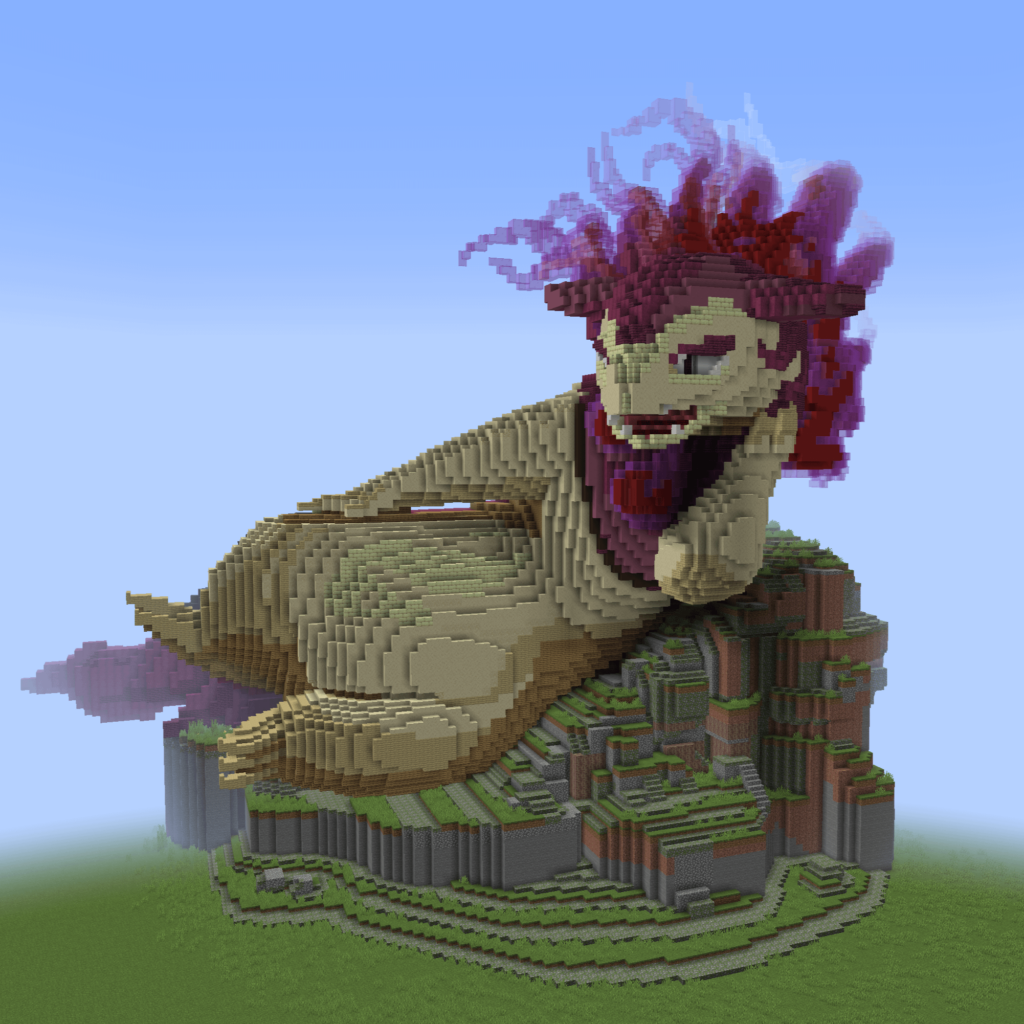 Made in Minecraft a questionable Pokemon... for end of the year