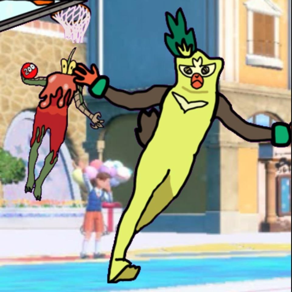 Give me some pokemon recommendations to make sick sports art of and the iconic sports photo you want (OC)