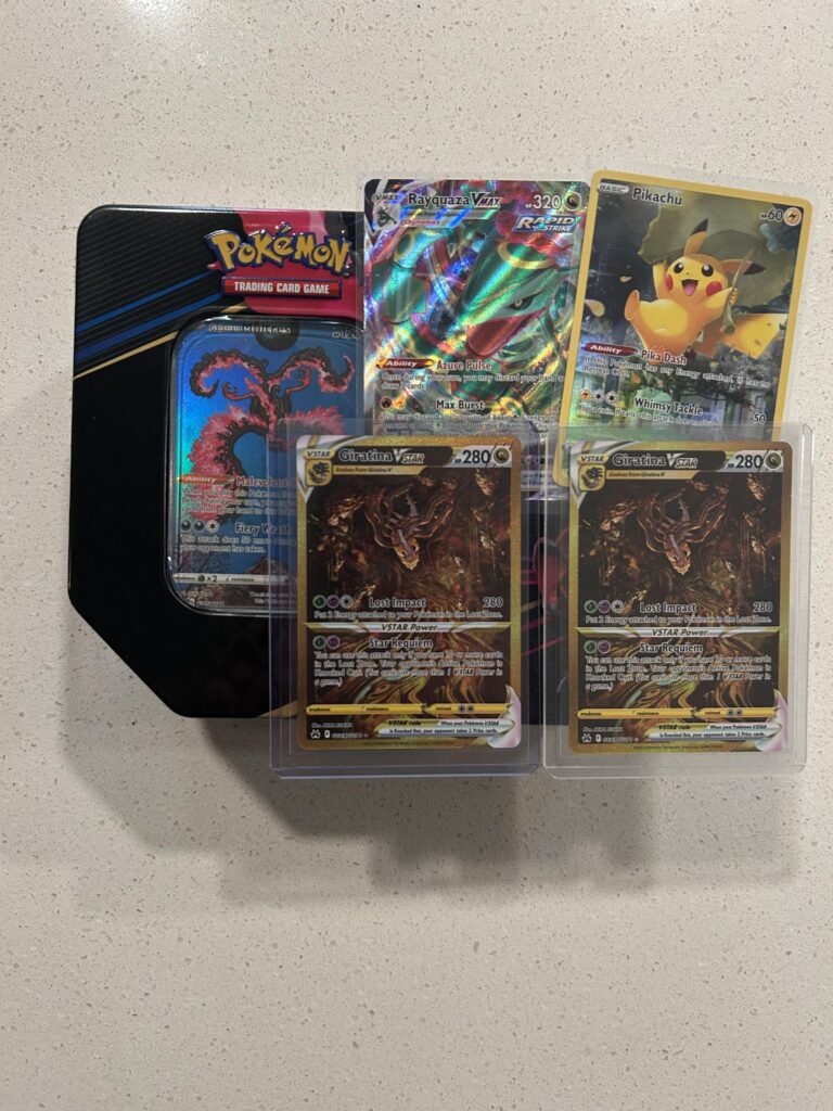 Fiance kept bugging me to open my sealed Moltres tin.