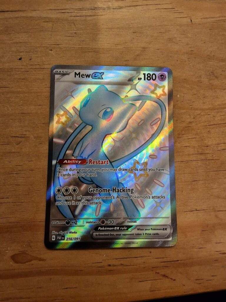 Mew EX Misprint?