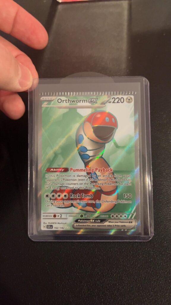 Full Art Orthworm EX ERROR