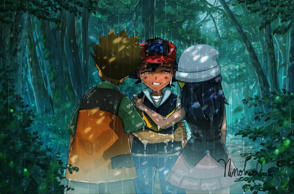 Break On Through...(Pikachu is missing). Commissioned by me.