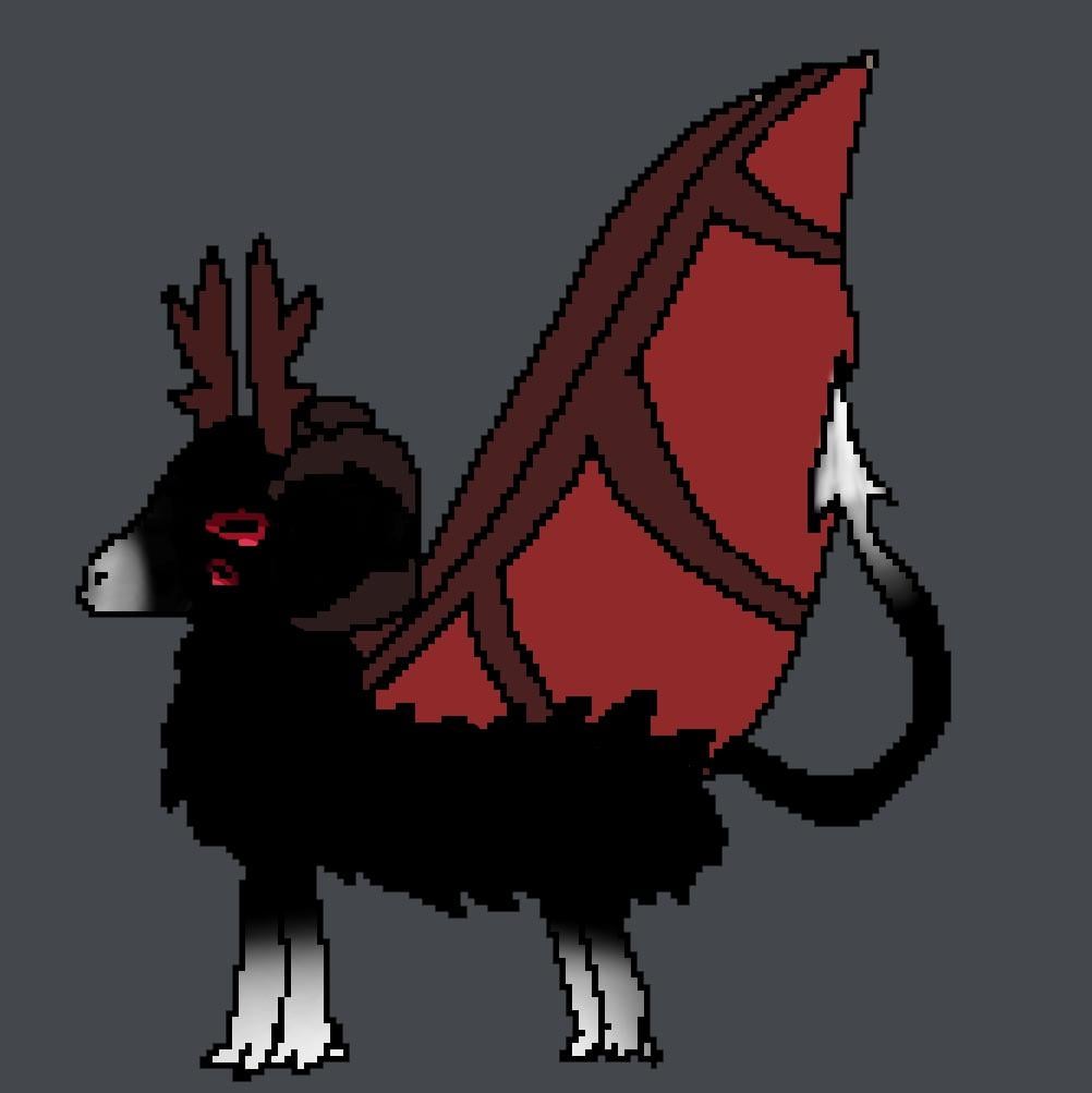 My fan-made Eeveelution for my appalachia baded pokemon region :D