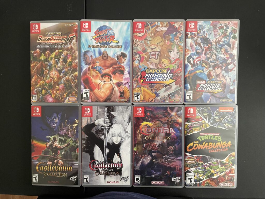 Which set would you rather play: top row or bottom row?