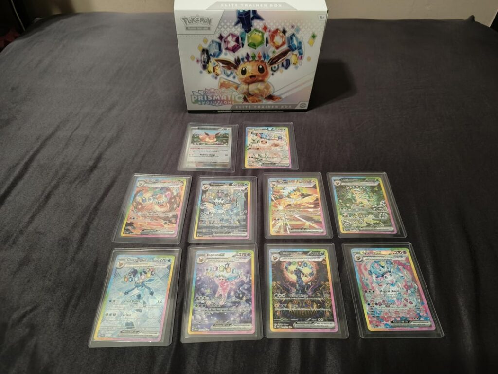 New collector - I pulled a Prismatic Evolutions god pack!