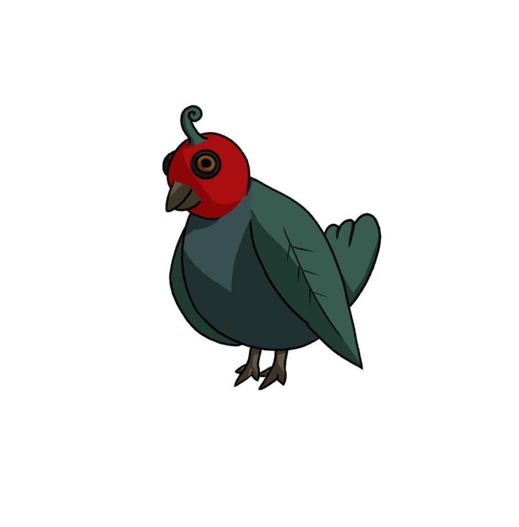Meet Berry, little bird concept I had.