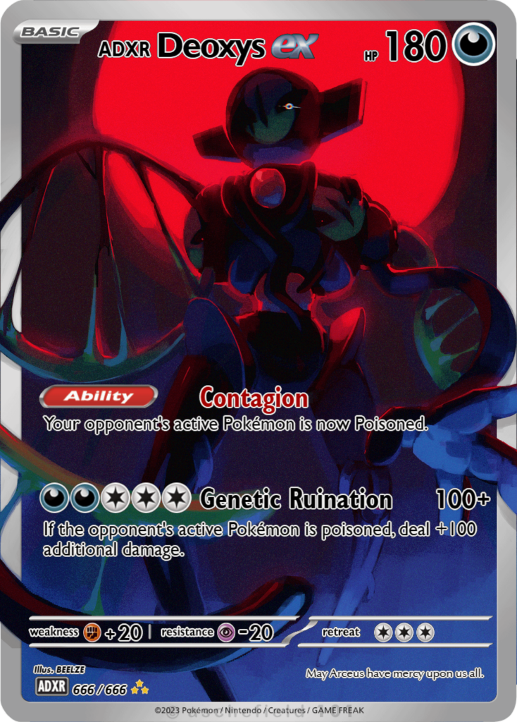 Custom Card for a friend's Fakemon!