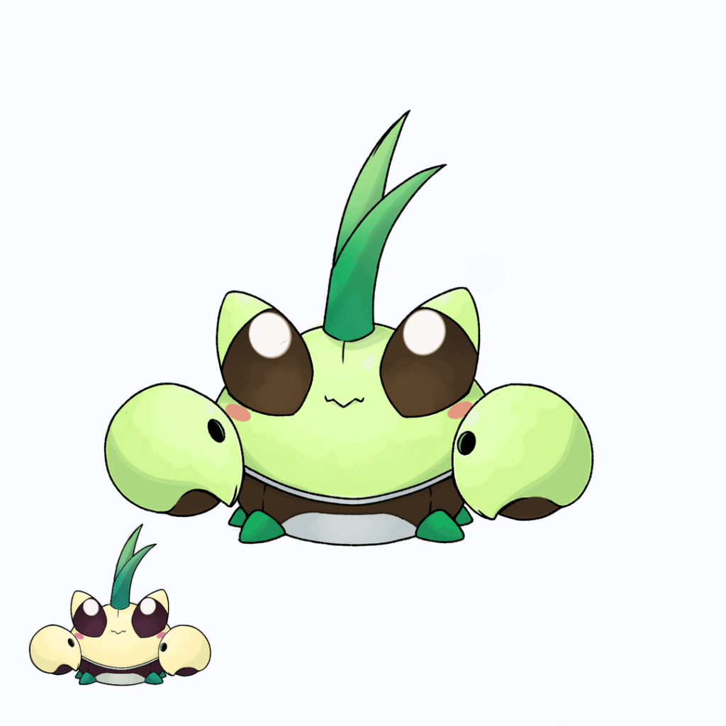 Coconut crab fakemon starter I made a couple years ago
