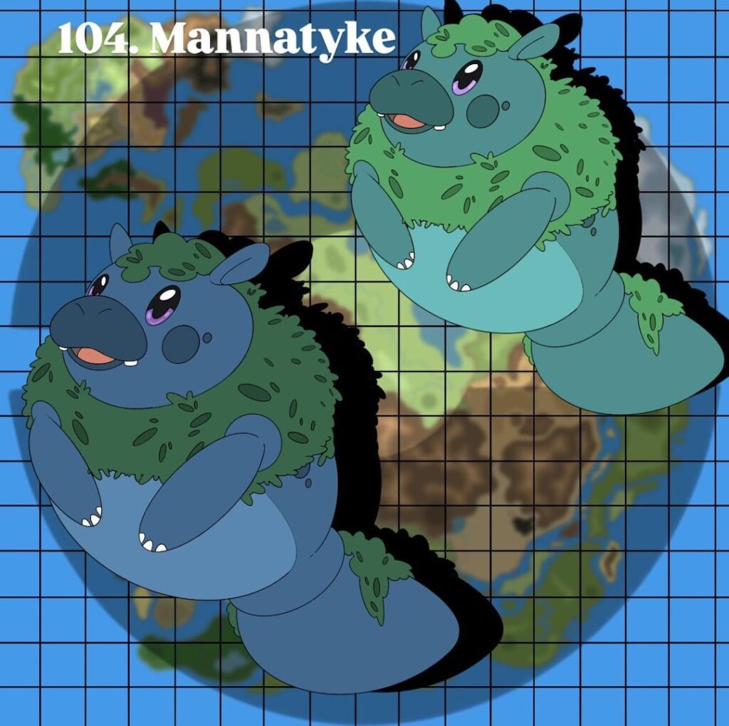 Floating grass? Nah that’s just Mannatyke!