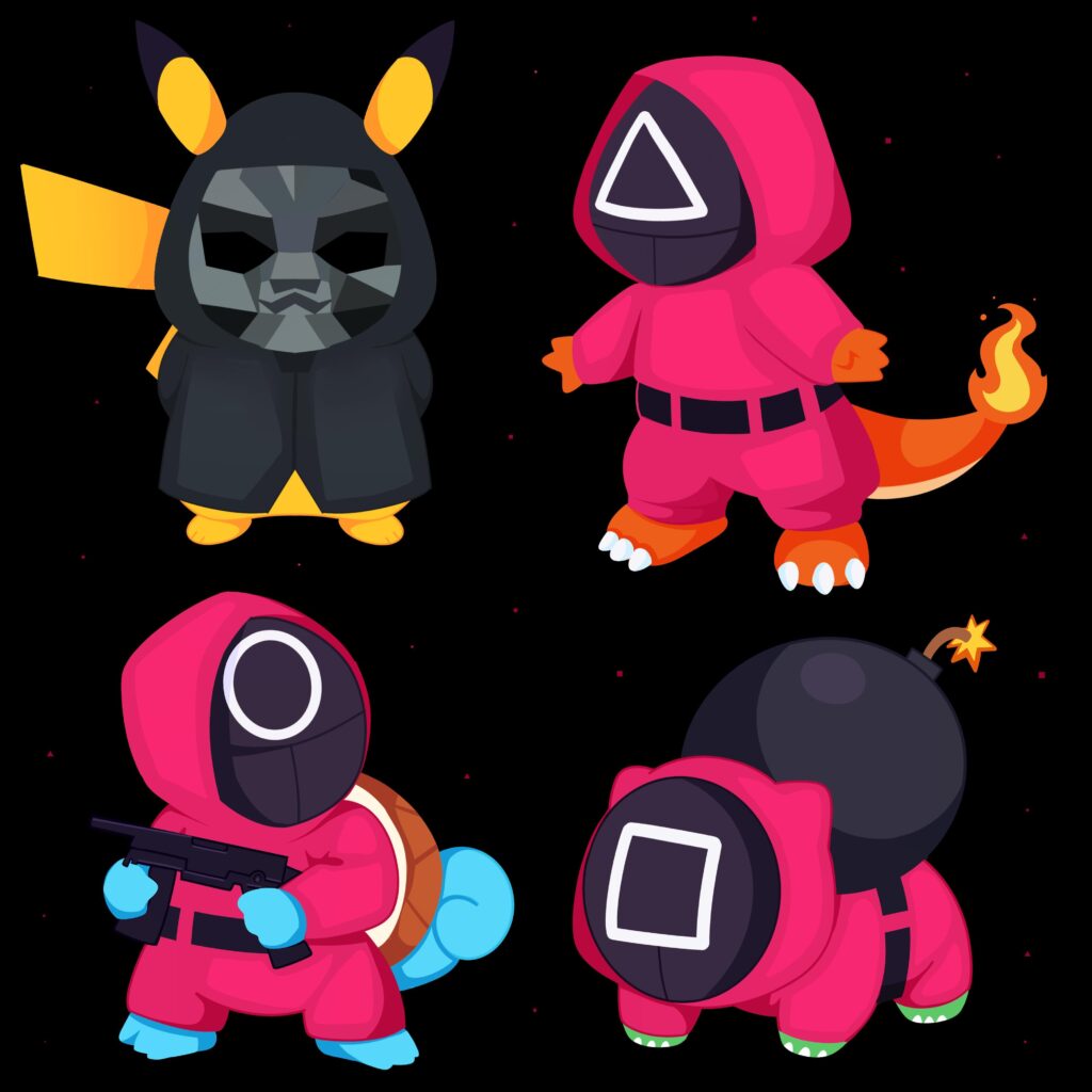 Pokémon x Squid Game ✨