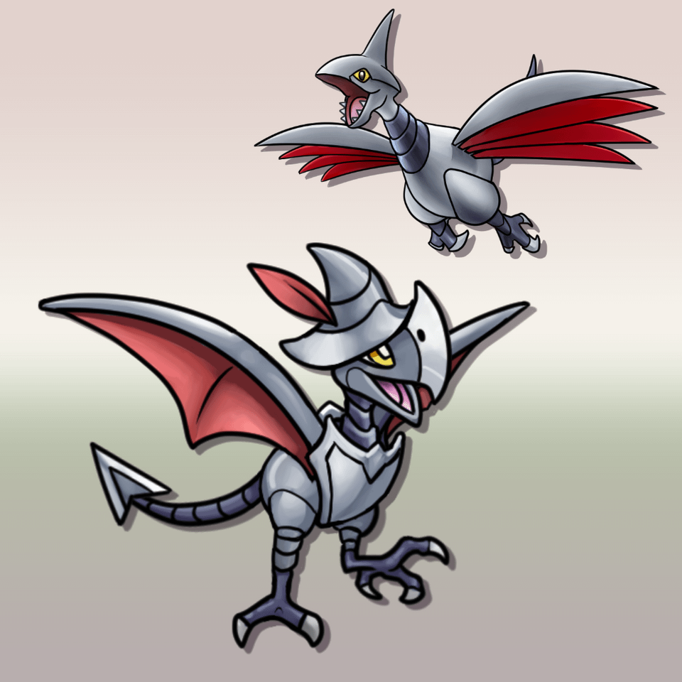 Scabird, a Skarmory pre-evolution by 67chrome