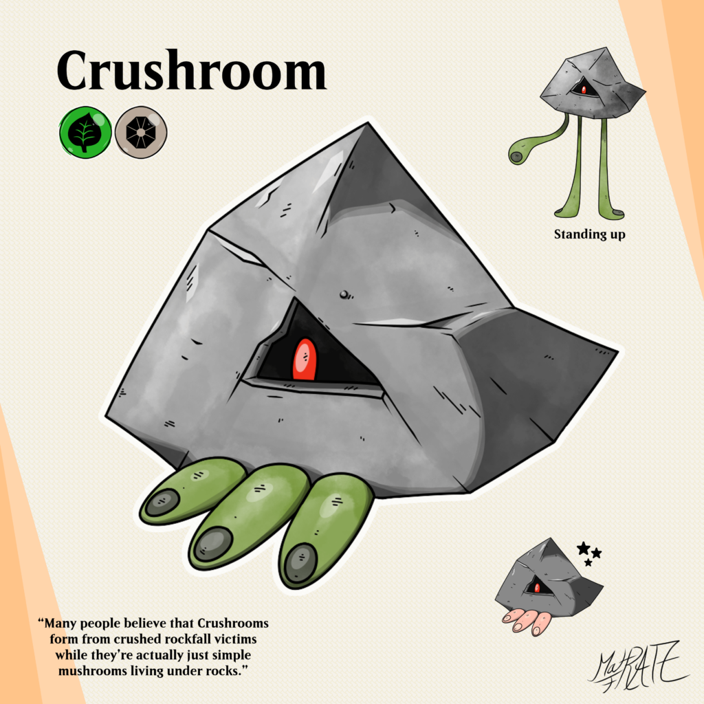 Dead Man's Fingers Fakemon