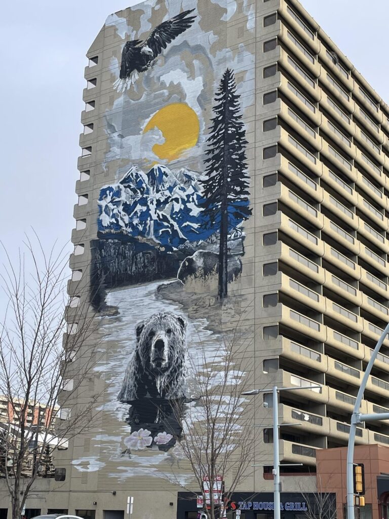 Pokémon Easter egg in 20 storey mural