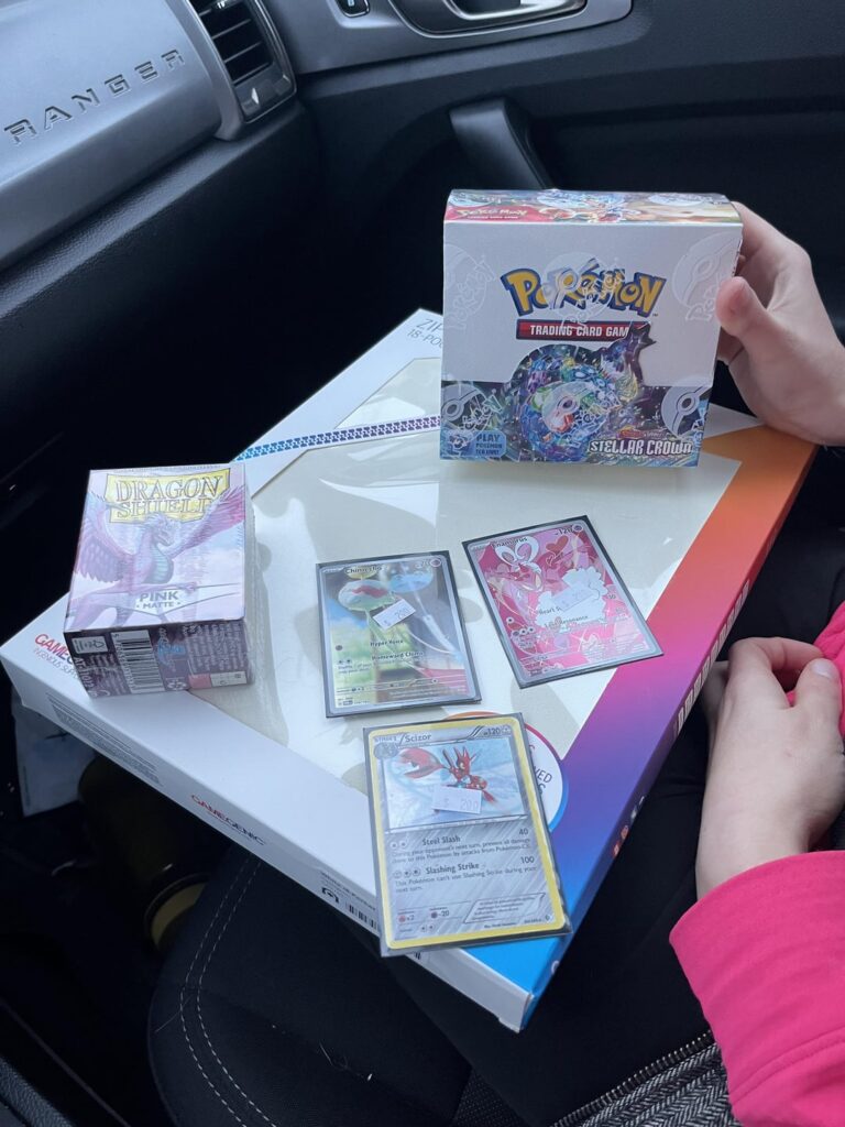 Wife decided she wanted to get into collecting, first booster box did not disappoint!