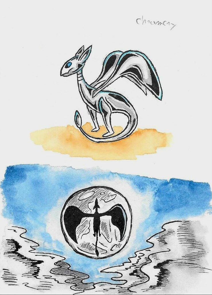 Fake mythical Pokemon Chromecry