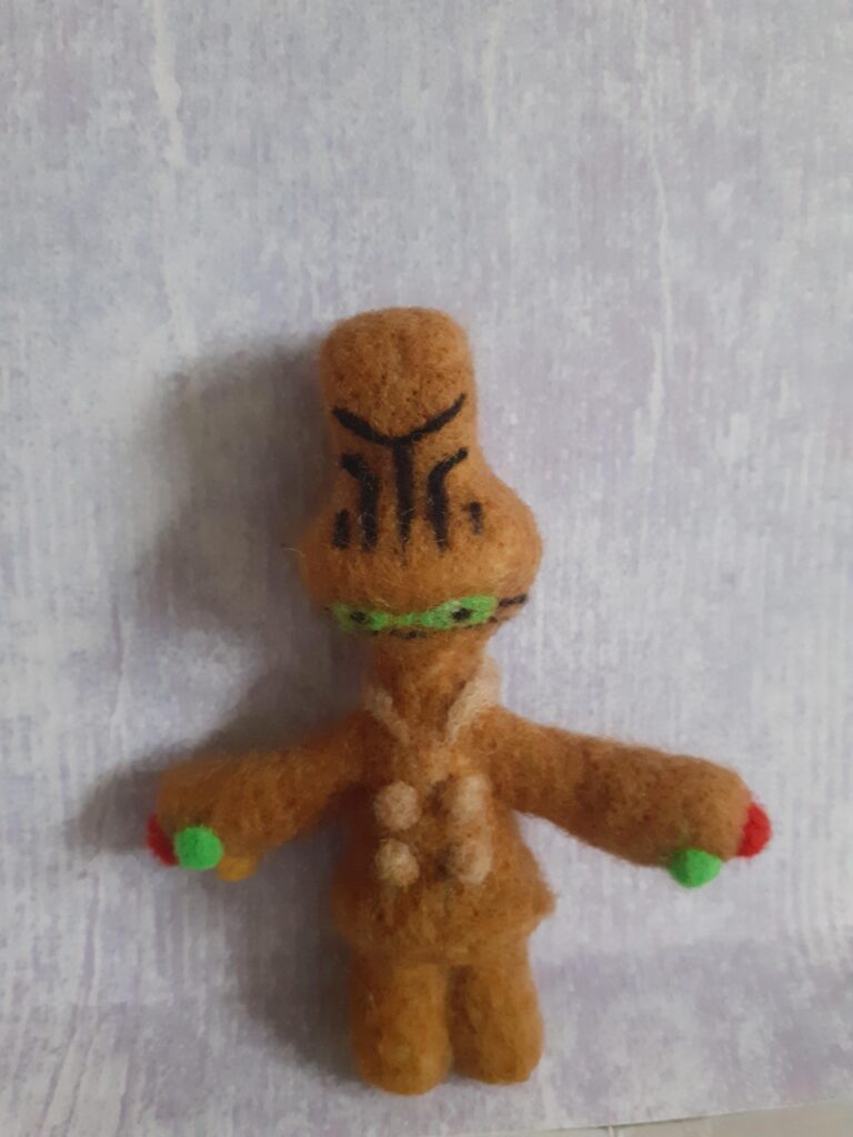 [OC] Needle felting every pokemon | #2 Beheeyem