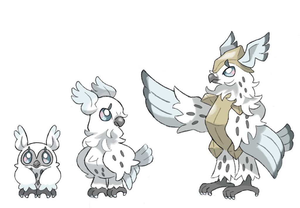 regional bird for my icelandic fakemon region
