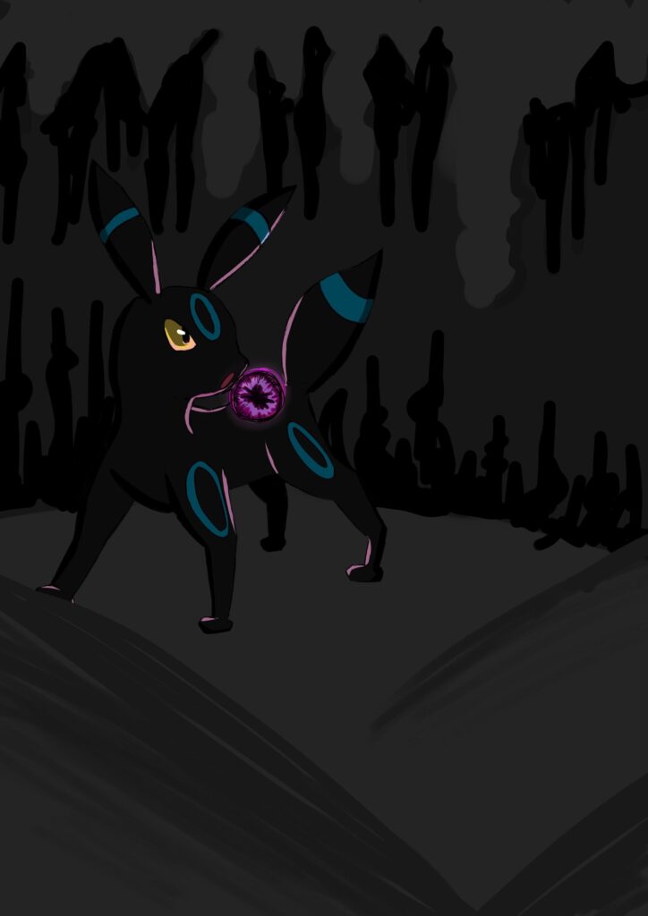 shiny umbreon :) (by me)