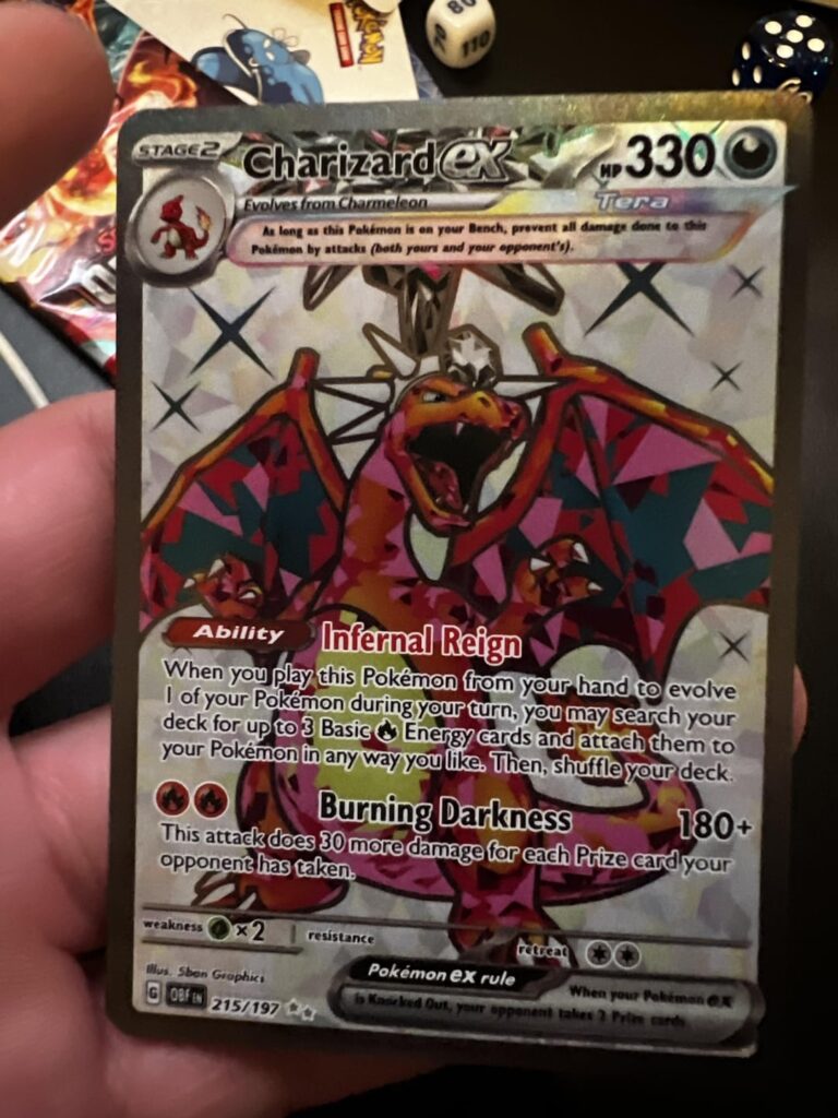 Should I do anything with this charizard? Also got the gold version a few days ago.