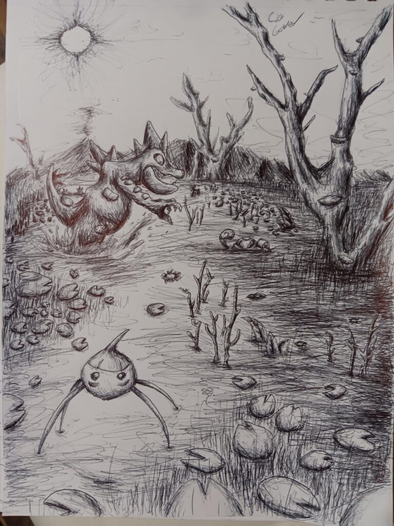 Some little pokemon drawings! (OC)