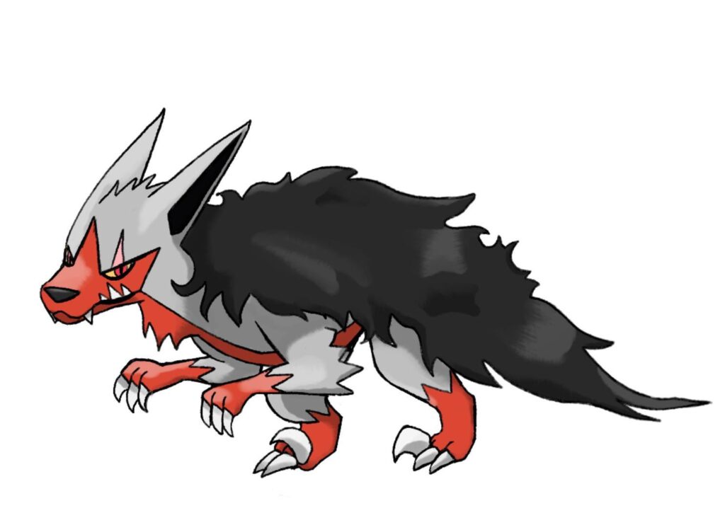 Your Mightyena evolved into Murdyena!