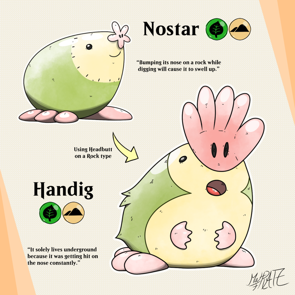 Star-nosed Mole Fakemon