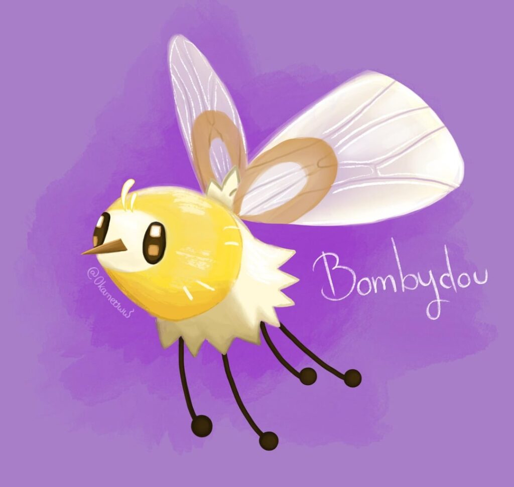 I like small and goofy pokemon.. so i drew them