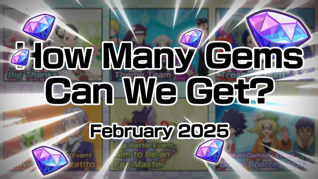 [Pokemon Masters EX] HOW MANY GEMS CAN WE GET? (February 2025)