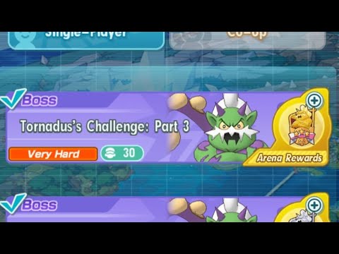 Legendary Area: Tornadus's Challenge: Part 3 ~ Pokemon Masters EX~ NO SYNC GRID