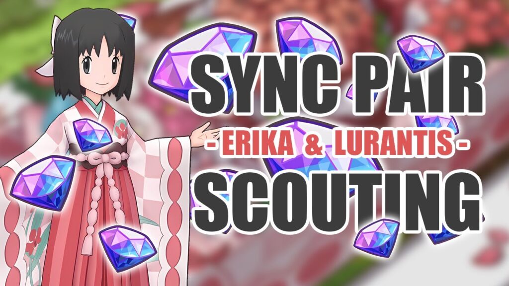 [Pokemon Masters EX] PIERCING BLOSSOM | Sync Pair Scout - Erika (Palentine's 2025) & Lurantis