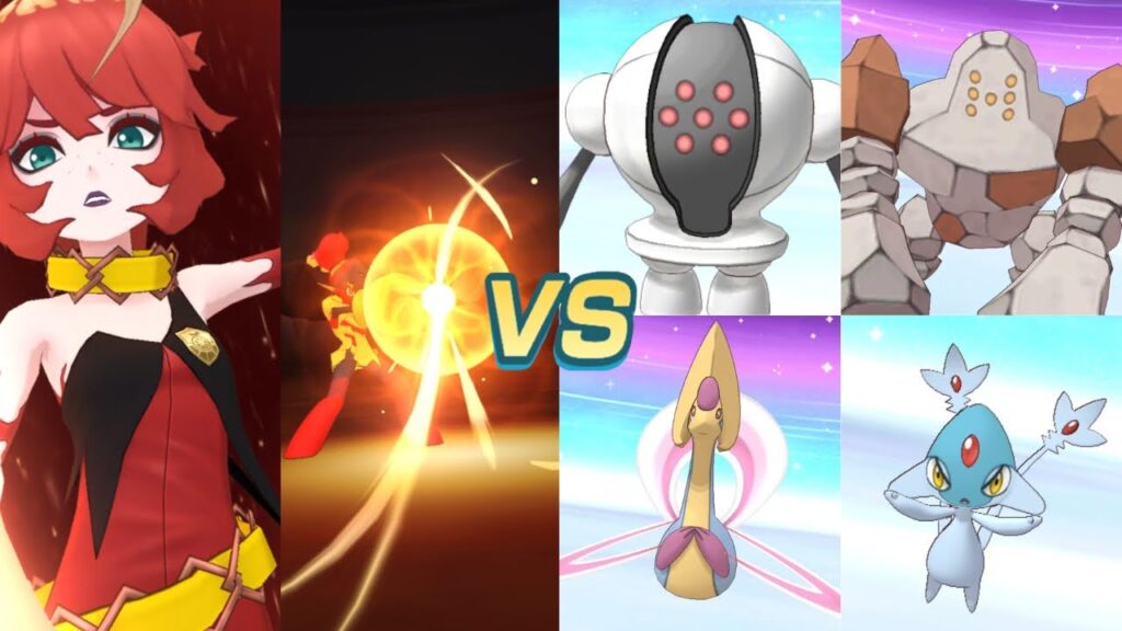 5/5 EXR Mela Solos Azelf-Cresselia-Regirock-Registeel | Pokemon Masters EX