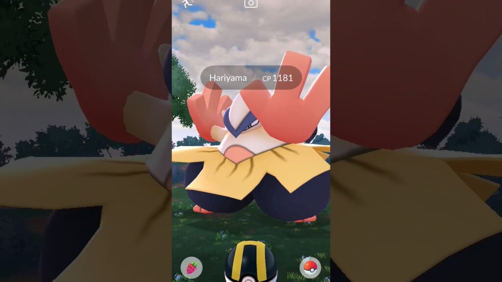 Pokemon Go I A Catch Shiny Hariyama! #297 #hariyama  #pokemongo #trainer #dualdestinies #event #day