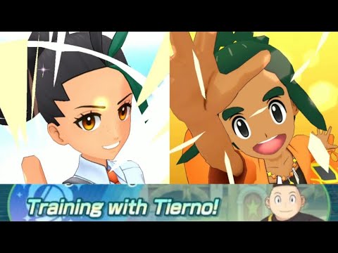 2 rivals get 2.6M+ in Tierno's Damage Challenge (Electric-weak, 3v1) [Pokemon Masters EX]