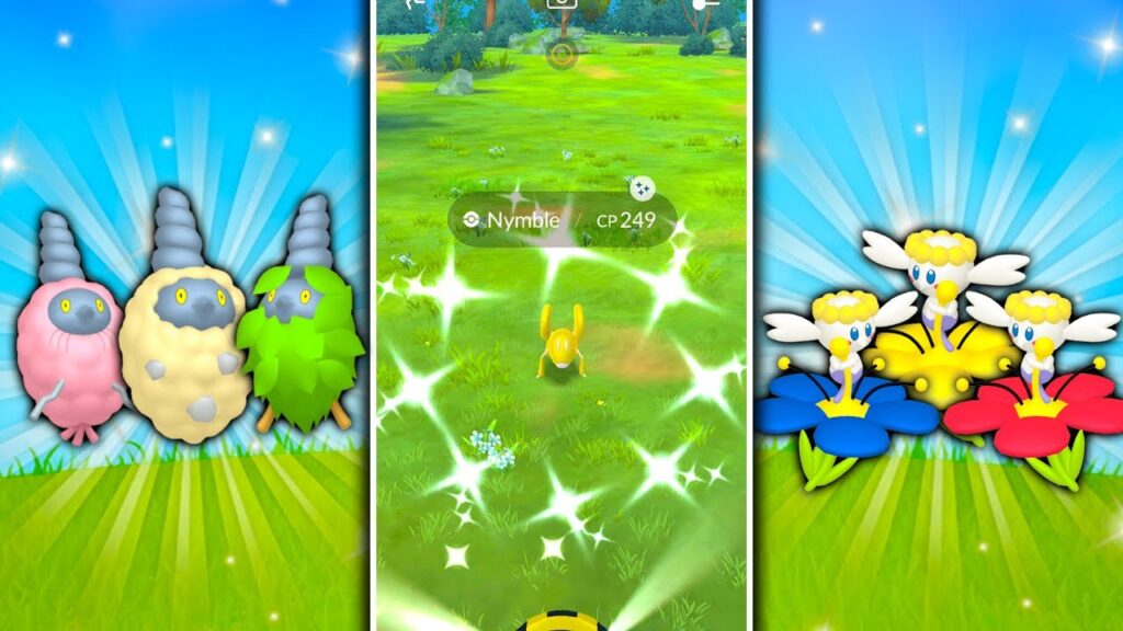 HOW TO GET SHINY NYMBLE IN POKEMON GO! The BEST Event for Shiny Burmy & Flabebe!