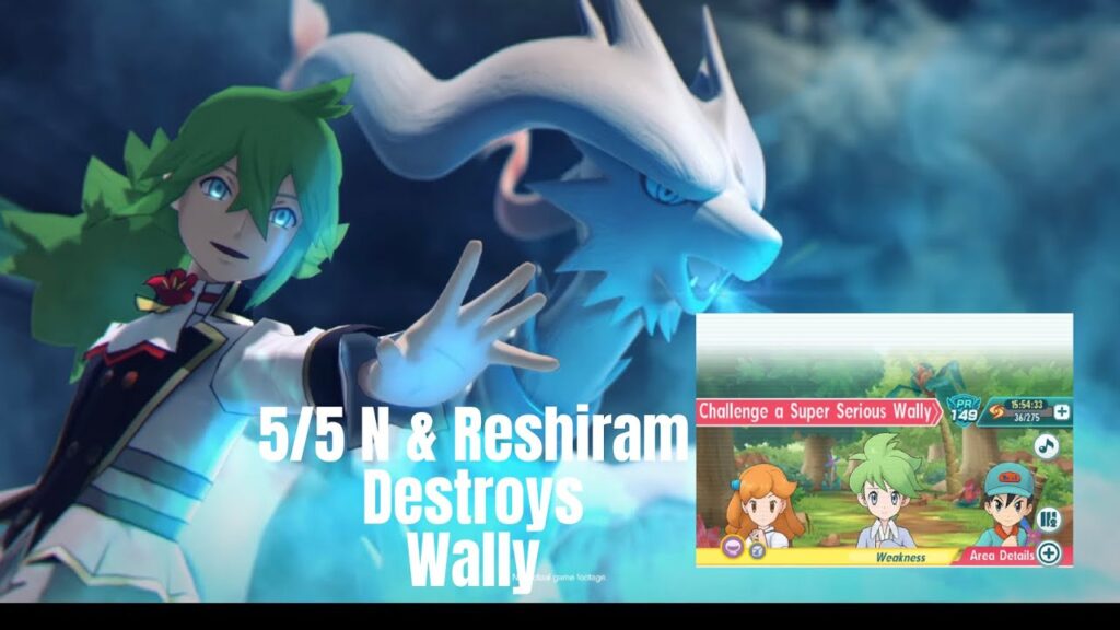 Using My Fav character To Destroy Wally ! | Pokemon Masters EX