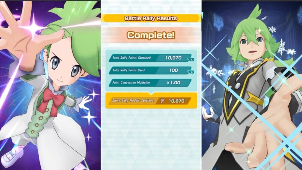 Battle Rally 10870 points (Rival upgrade) | 2025 - week : 5 | Pokemon Masters EX