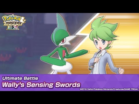 Pokemon Masters EX Ultimate Battle: Defeating Wally's Sensing Swords Gallade