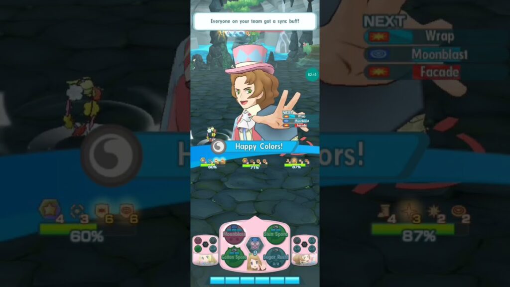 Pokemon Masters Ex Legendary Gauntlet Win Streak 46-54  (Moltres,Raikou , Uxie)