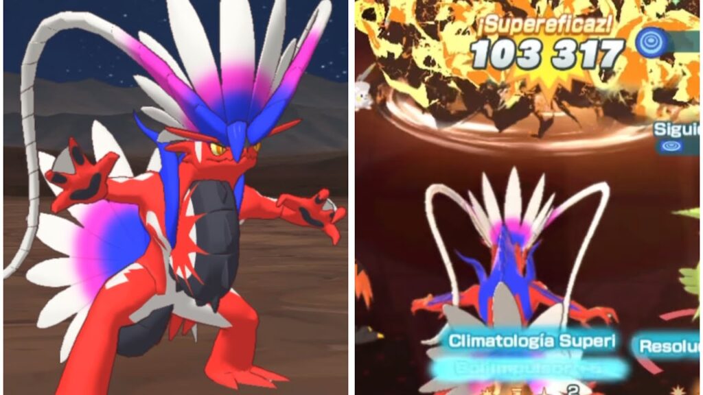 Showcase Juliana y Koraidon 3/5 EXR -Pokemon Masters EX-