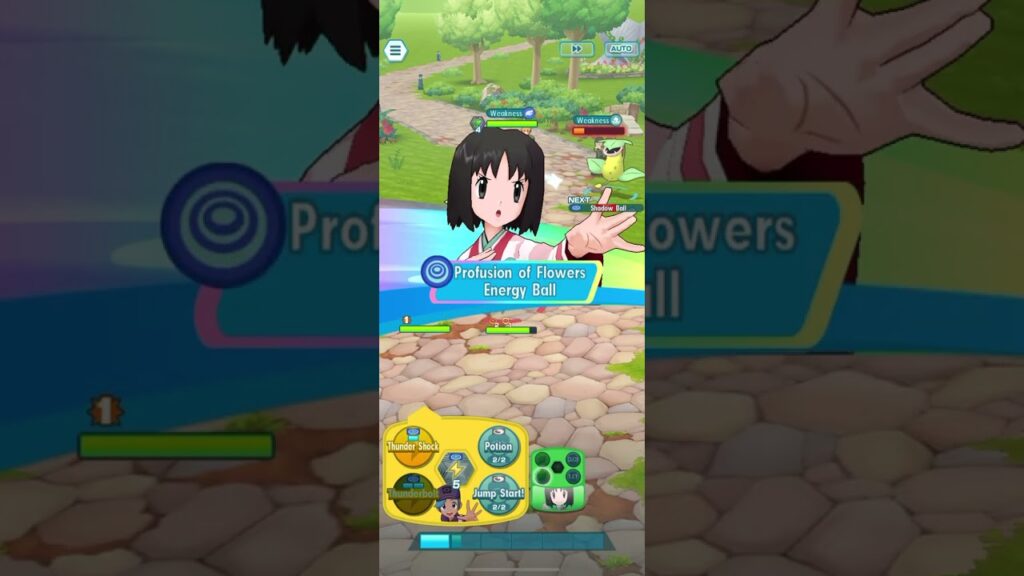 Pokemon Masters EX - Tiny Courage, Big Thanks - Looking After Flowers with the Erika